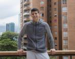Miguel Calero Jr., con los genes de sus padre. FOTO JUAN ANTONIO SÁNCHEZ