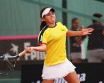 María Camila Osorio fue la mujer más joven de Colombia en disputar un punto de Fed Cup, el año pasado ante Paraguay, con 14 años y 11 meses. Un buen proyecto. FOTO cortesía fed cup 