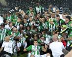El triunfo de Atlético Nacional en la Copa Libertadores fue uno de los grandes hechos deportivos de 2016. FOTO JUAN ANTONIO SÁNCHEZ