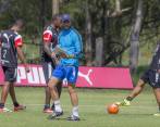 El técnico Luis Zubeldía sigue preparando la estrategía para clasicar en Copa Libertadores y ganar en la Liga. FOTO juan a. sánchez