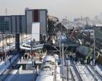 Accidente de tren en Turquía. FOTO: EFE 