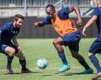Usain Bolt ha manifestado su deseo de ser futbolista profesional desde hace más de seis años. FOTO: AFP
