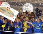 Boca Juniors de Argentina ganó tres veces la Copa Intercontinental, desde este viernes los campeonatos serán reconocidos como títulos mundiales. FOTO ARCHIVO AFP