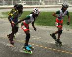 Apartadó, local, fue el dominador del patinaje en el zonal de los Juegos Departamentales de Urabá. FOTO cortesía Indeportes 