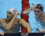 Michael Phelps actuaría en Río en 100 y 200 mariposa, 200 libre y posiblemente el relevo 4 x100 metros. FOTO AP