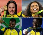Medallistas olímpicos de Río 2016. FOTOS AFP Y REUTERS