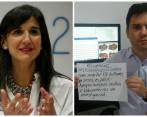 A la izquierda Yaneth Giha, nueva ministra de Educación. A la derecha Mauricio Rivera, profesor e investigador de la Universidad de Antioquia. FOTOS Colprensa y cortesía.