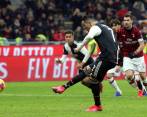 La acción del penalti de Cristiano Ronaldo. FOTO EFE