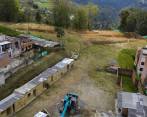 Así lucía hace un mes el predio donde se ubica el proyecto Prada Santa María, en el corregimiento San Antonio de Prado, en el sur de Medellín. Foto Manuel Saldarriaga