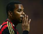 Robinho fue condenado a nueve años de prisión por participar en una violación en grupo a una joven en una discoteca en Milán en 2013. FOTO AFP