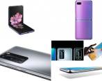 Huawei trajo a Colombia el p40 lite y el p40 pro. Samsung, por su parte, puso a la venta el Galaxy Z Flip. Foto: Cortesía 