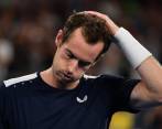 Andy Murray jugó su último Abierto de Australia y fue eliminado en primera ronda. FOTO AFP