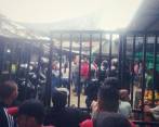 Imágenes de la plaza de mercado en la mañana del martes. FOTO TWITTER: Jeferson Banguera @jefbangueraFOTO