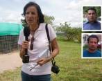 Los periodistas Salud Hernández, Diego D’Pablos y Carlos Melo. FOTO AFP