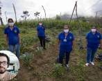 Juan Diego Quiceno visitó esta comunidad en Campamento, Antioquia para conocer detalles de la granja. FOTO Edwin Bustamante