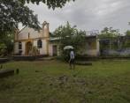 Así lucía en 2017 la Iglesia donde explotó el cilindro bomba de las Farc. FOTO DONALDO ZULUAGA