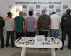 Los internos fugados pagan condenas por violencia intrafamiliar, homicidio y hurto calificado. FOTO CORTESÍA POLICÍA NACIONAL