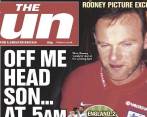 Wayne Rooney supuestamente se emborrachó después de un partido con la selección inglesa, según The Sun. FOTO THE SUN