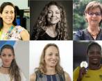 Mariana Pajón - Ángela Becerra - Piedad Bonnet - Fabriana Arias - Ximena Restrepo - Yuri Alvear