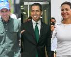 Henrique Capriles, Juan Guaidó y María Corina Machado son los tres representantes de la oposición venezolana más visibles. Todos ellos desconfían de la transparencia de las elecciones parlamentarias que se realizarán el 6 de diciembre en ese país. FOTOS Getty