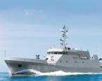 El ARC Punta Espada es uno de los pocos buques diseñado y construido ciento por ciento en el territorio nacional. FOTO cortesía armada nacional