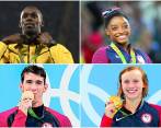 Bolt, Biles, Phelps y Ledecky, grandes estrellas de estos juegos. FOTOS Reuters y AFP