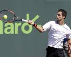 Giraldo se despidió de su séptima participación en Miami con su mejor resultado. FOTO AP