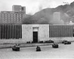 Hace 30 años, el 6 y 7 de noviembre de 1985, el Palacio de Justicia en Bogotá fue escenario de una sangrienta toma guerrillera y recuperación militar. FOTO COLPRENSA