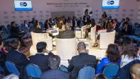 El Foro Económico Mundial, capítulo América Latina, se desarrolla entre el 16 y el 17 de junio en el hotel Intercontinental de Medellín. FOTO MANUEL SALDARRIAGA
