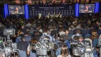El Foro Económico Mundial, capítulo América Latina, se desarrolla entre el 16 y el 17 de junio en el hotel Intercontinental de Medellín. FOTO MANUEL SALDARRIAGA