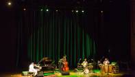 El Festival Internacional MedeJazz tuvo su gran noche el viernes con la presentación en el Teatro Metropolitano de Medellín del pianista cubano Chucho Valdés. FOTO: CARLOS VELÁSQUEZ