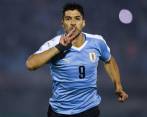 El uruguayo Luis Suárez uno de los que encabezará la lista de convocados frente a Colombia. FOTO EFE
