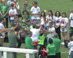 Sobrevivientes del Chapecoense alzaron la Copa Sudamericana