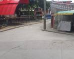 El parque de Briceño fue evacuado en la mañana de este lunes por un posible atentado terrorista. FOTO: Cortesía