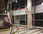 En el ataque a las instalaciones de la estación Aurora del metrocable no hubo personas lesionadas. FOTO: CORTESÍA DE GUARDIANES ANTIOQUIA.