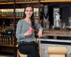 Camila Escobar Corredor, presidente de Procafecol, mencionó que las ventas de las tiendas Juan Valdez corresponden al 70 % de los ingresos totales de la compañía. FOTO Cortesia Fedecafé