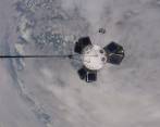 Grupo de investigación que desarrolló el microsatélite. FOTO CORTESÍA KRATOS EAFIT