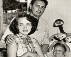 Fidel Castro y su primera esposa, Myrta Díaz-Balart.