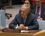 Jean Arnault, representante Especial del Secretario General de la ONU, pidió garantías para la implementación, la seguridad y la vida de los desmovilizados. FOTO Tomada del Twitter de la ONU