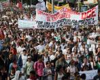 Los estudiantes marcharon el año pasado durante más de un mes. El paro de este jueves reúne a más sectores. FOTO jaime pérez