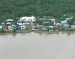 Vista aérea de Bojayá. FOTO DONALDO ZULUAGA
