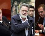 Sabas Pretelt de la Vega destituido por la Yidispolítica, Luis Carlos Restrepo prófugo de la justicia y Andrés Felipe Arias condenado por AIS. FOTO COLPRENSA