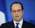 Hollande iniciará su agenda con una reunión con el presidente Juan Manuel Santos en la Casa de Nariño. FOTO AFP