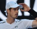 Con desconsuelo terminó Andy Murray, quien tiene a Australia entre sus tierras por conquistar. Se sostiene en la cima. FOTO afp 