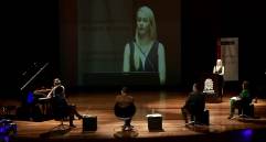 En una ceremonia atípica transmitida desde el Teatro Universitario Camilo Torres Restrepo y sin público, se dieron a conocer los resultados en la noche del jueves. Foto: captura de pantalla