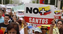 Para los voceros del No el presidente Santos desaprovechó el Nobel. FOTO Donaldo Zuluaga