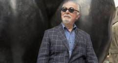 El mayor gozo del maestro Botero es pintar y expresarse a través del volumen. FOTO emanuel zerbos