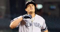 Giovanny Urshela logró su primer cuadrangular de 2020. FOTO AFP