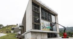 La Casa de la Literatura se inaugurará oficialmente en enero. Hoy solo se abrirá para la minifiesta. FOTOs jaime pérez