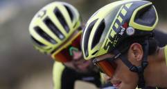 Esteban Chaves se impuso en Lagunas de Neila en 2012 sobre Sergio Henao y terminó tercero en la general. FOTO EFE